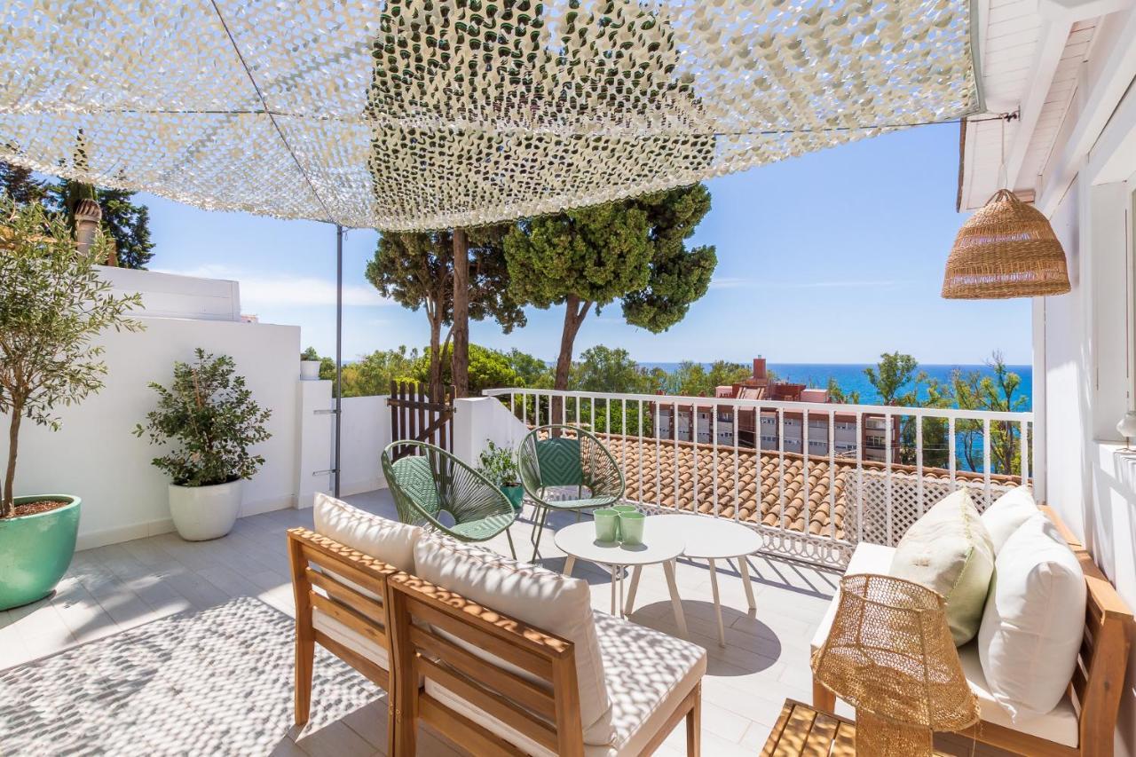 Casa De La Playa. Beach House With Magnificent Sea Μάλαγα Εξωτερικό φωτογραφία